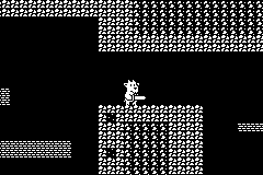 In one prototype the player was a goat with a sword.